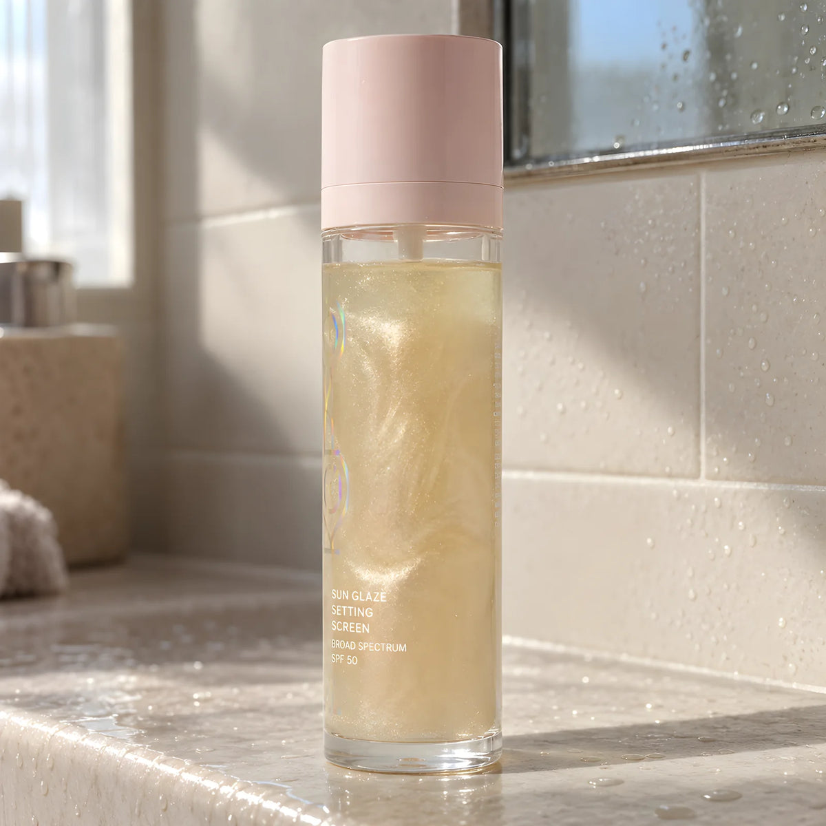 Bruma Protección Solar SPF 50 – en el baño