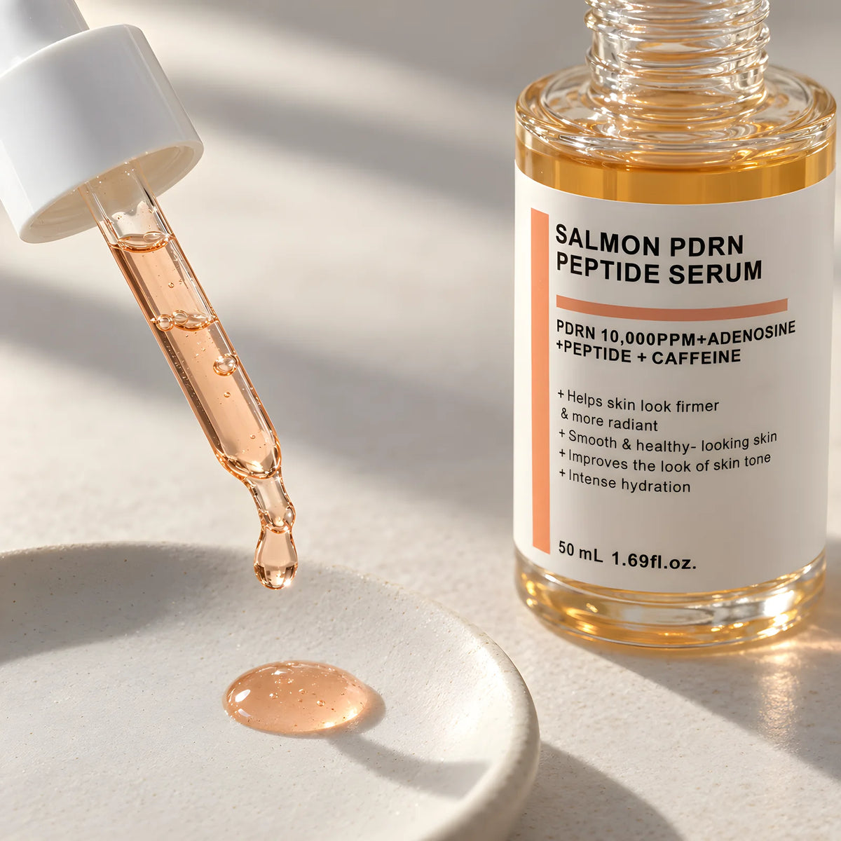 Sérum PDRN de Salmón – textura en detalle