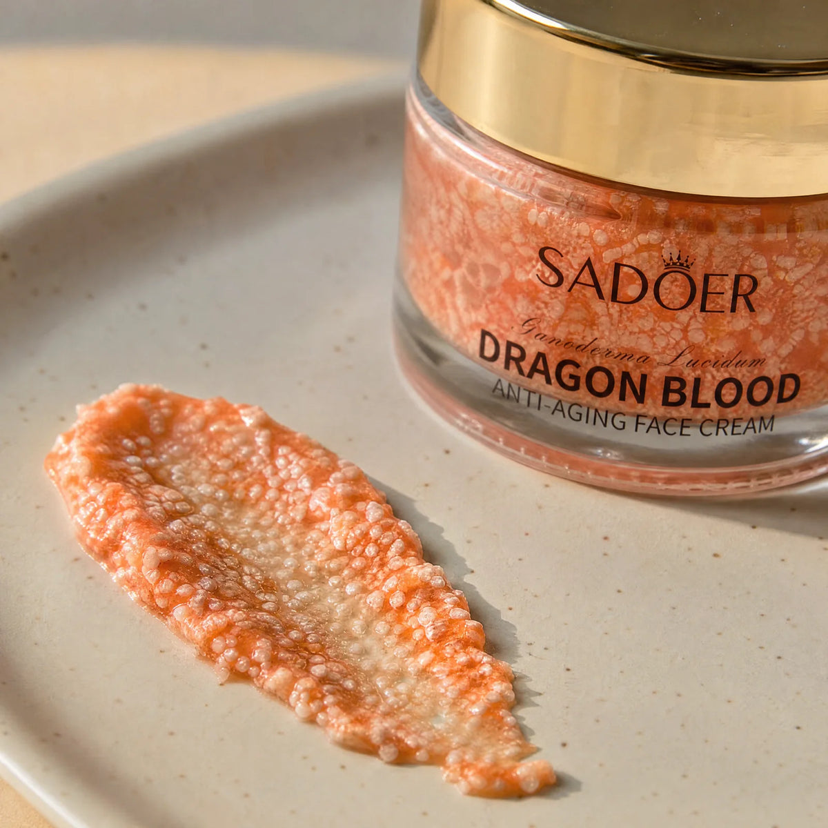 Crema Antiedad Sangre de Dragón · SADOER – textura en detalle