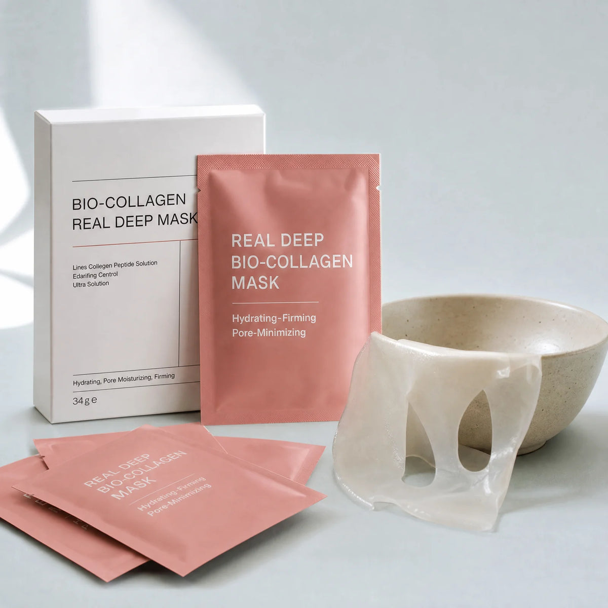 Mascarillas de Biocolágeno · Pack de 5 – ingrediente